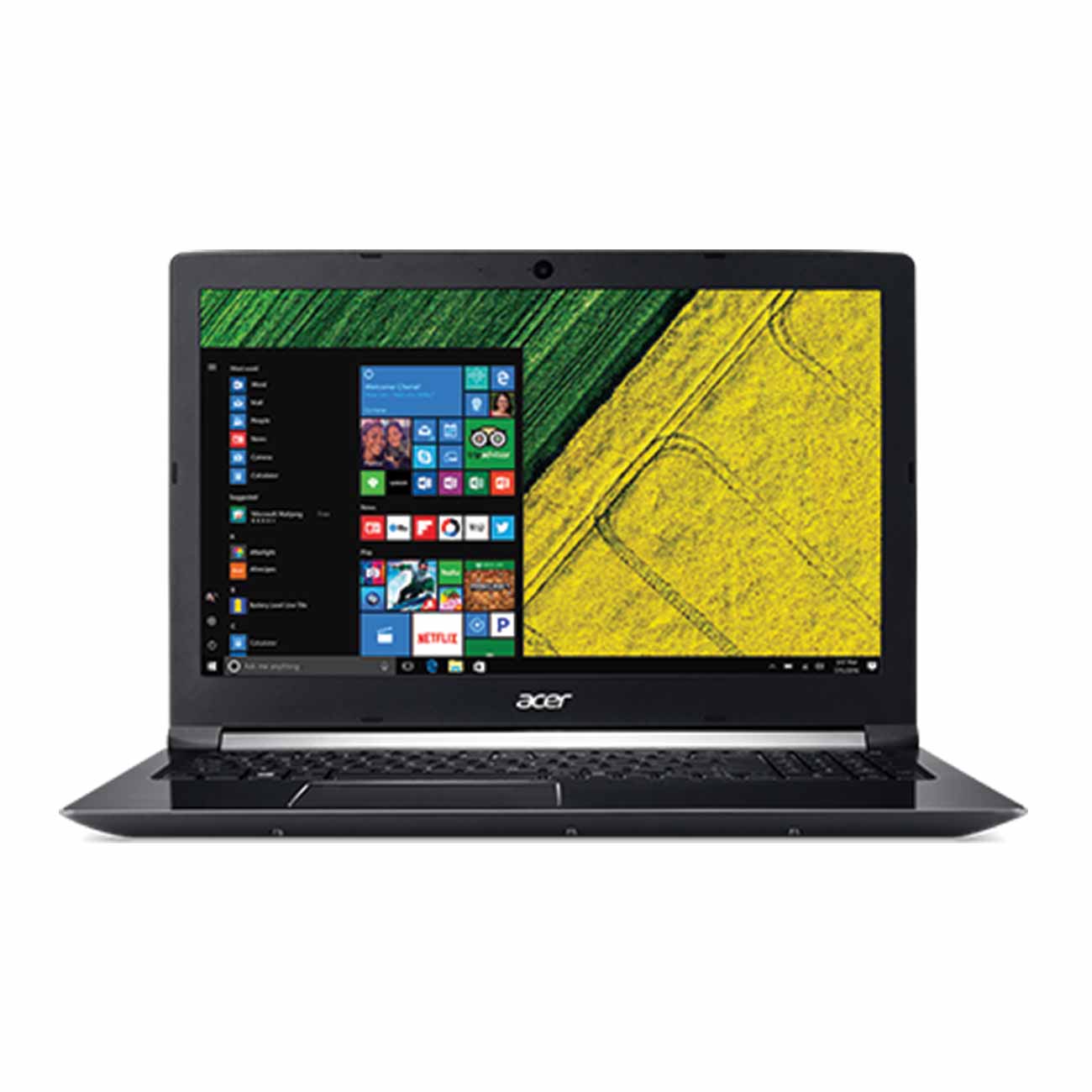 ایسر A715 پردازنده i7 7700HQ رم 12GB