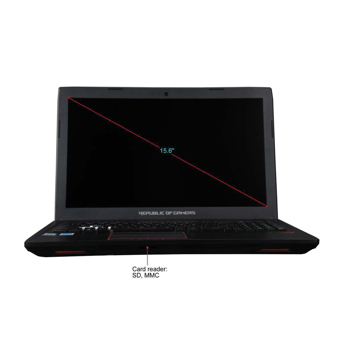 ایسوس GL553VE رم24GB