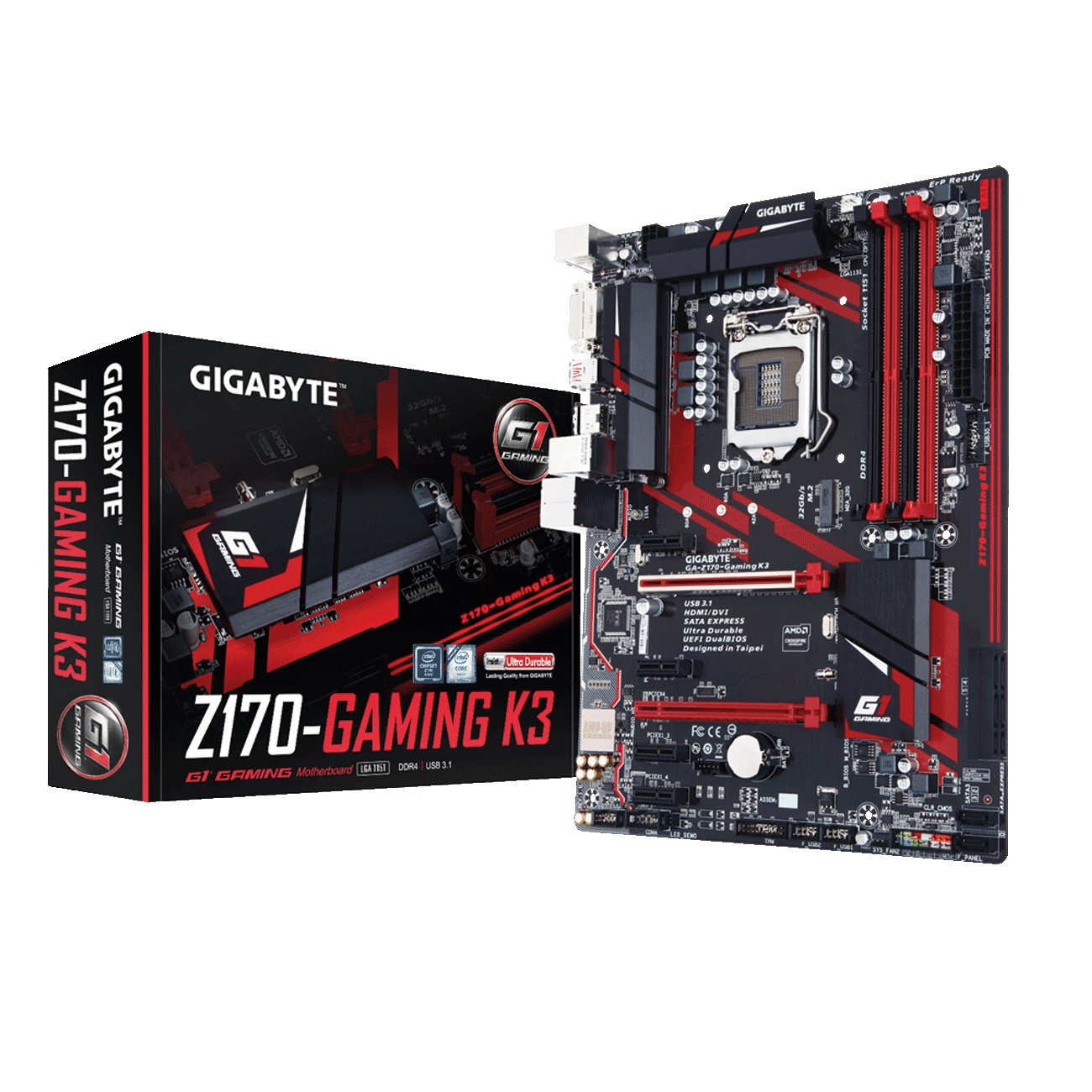 مادربرد Gigabyte Z170-GAMING K3