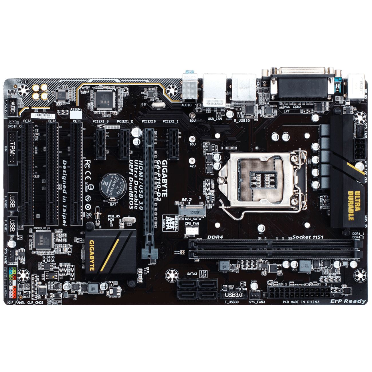مادربرد گیگابایت Gigabyte P110-D3