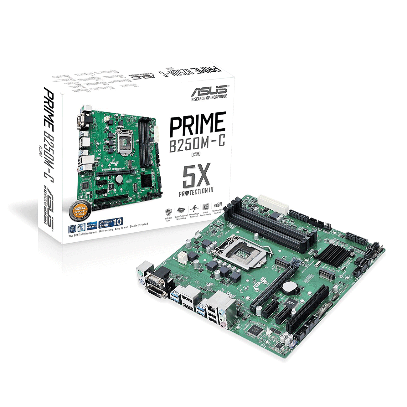 مادربرد ASUS PRIME B 250 PLUS M-C