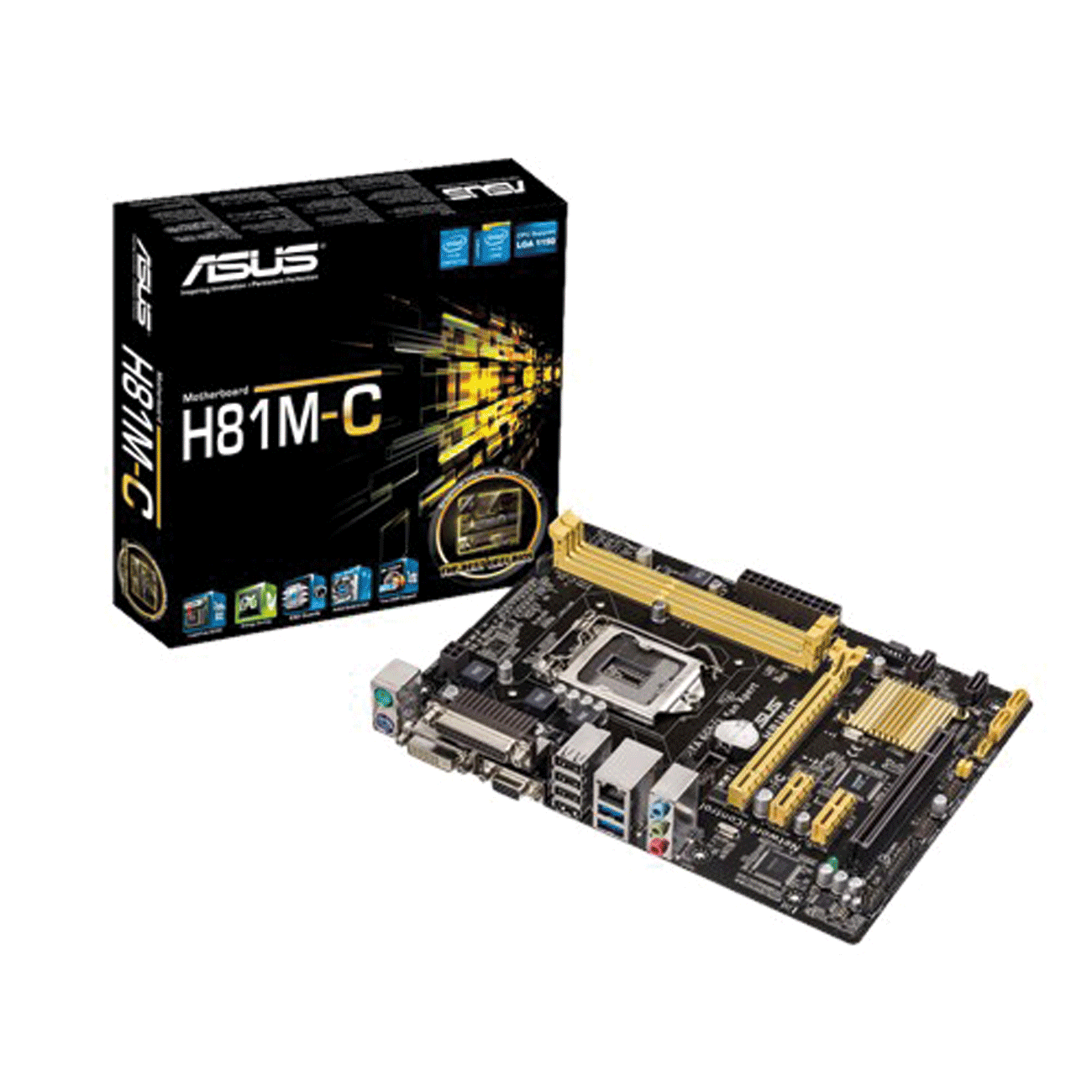 مادربرد ASUS H81M-C