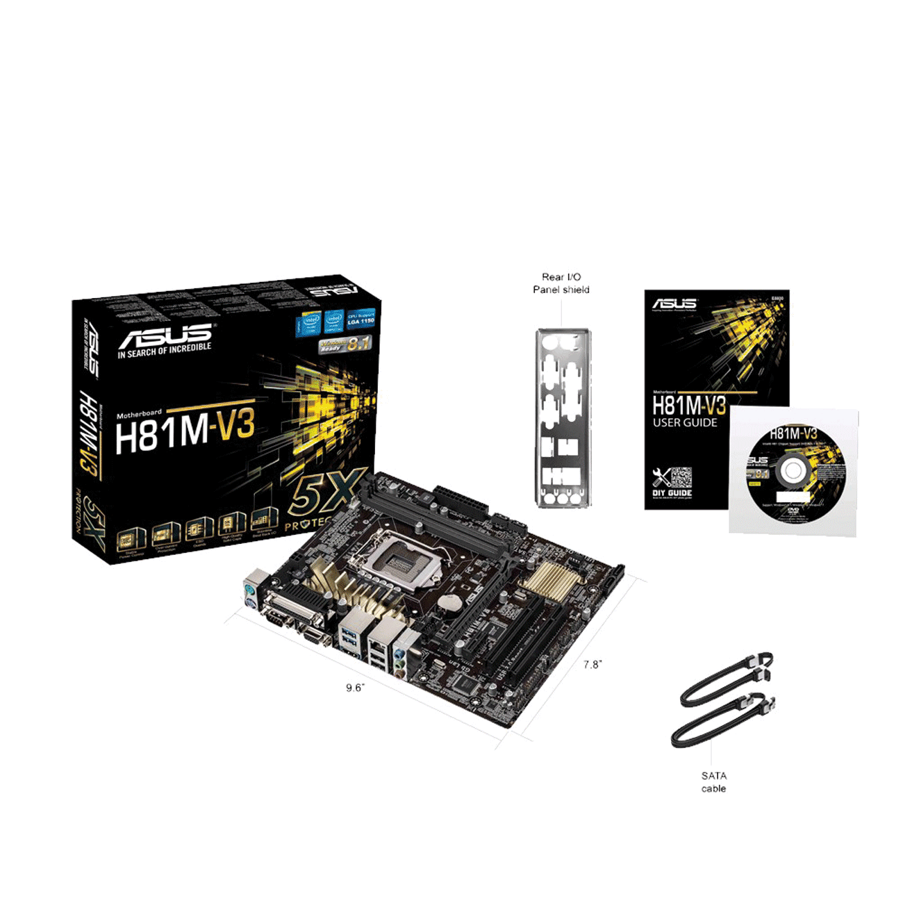 مادربرد ایسوس ASUS H81M-V3