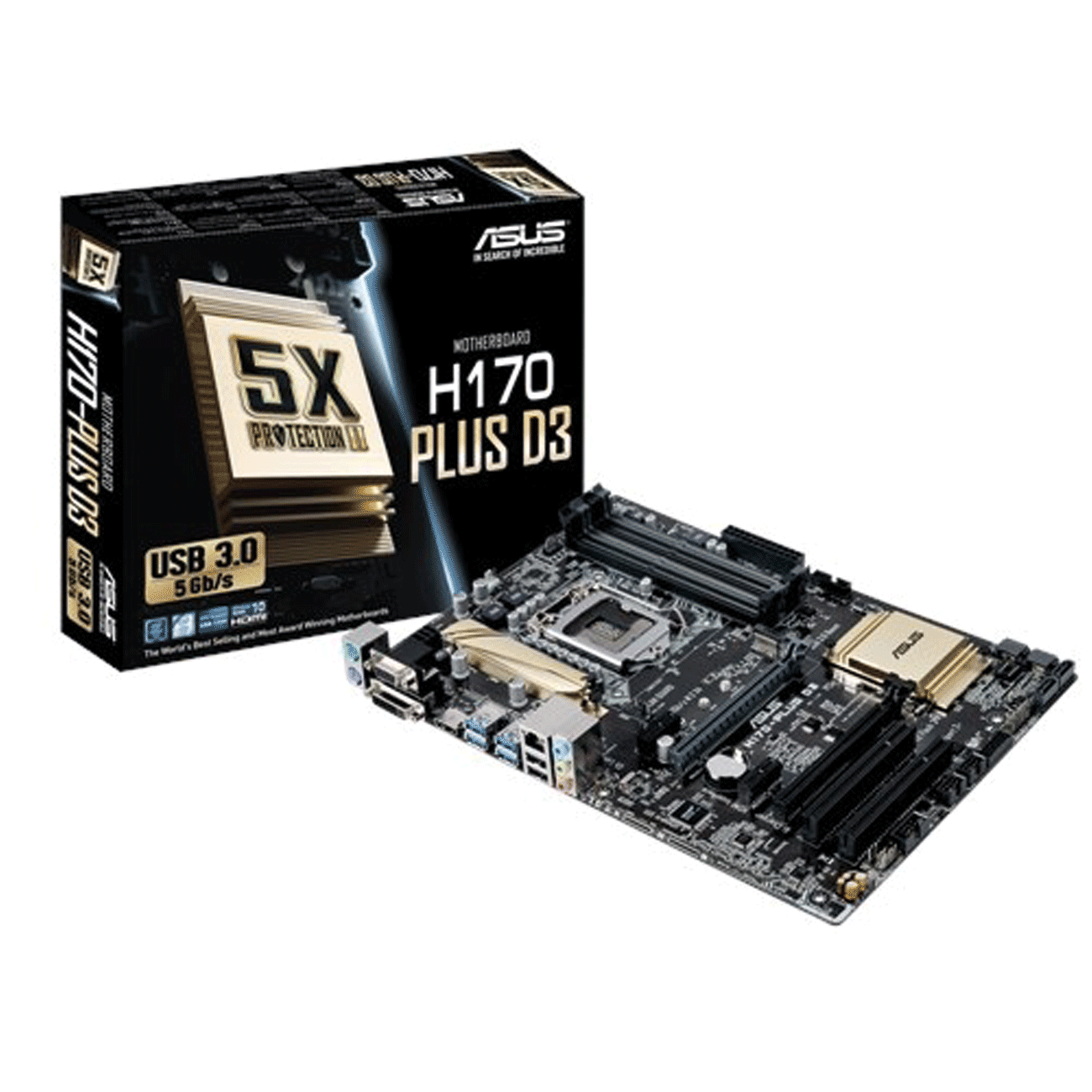 مادربرد ASUS H 170 PLUS D3