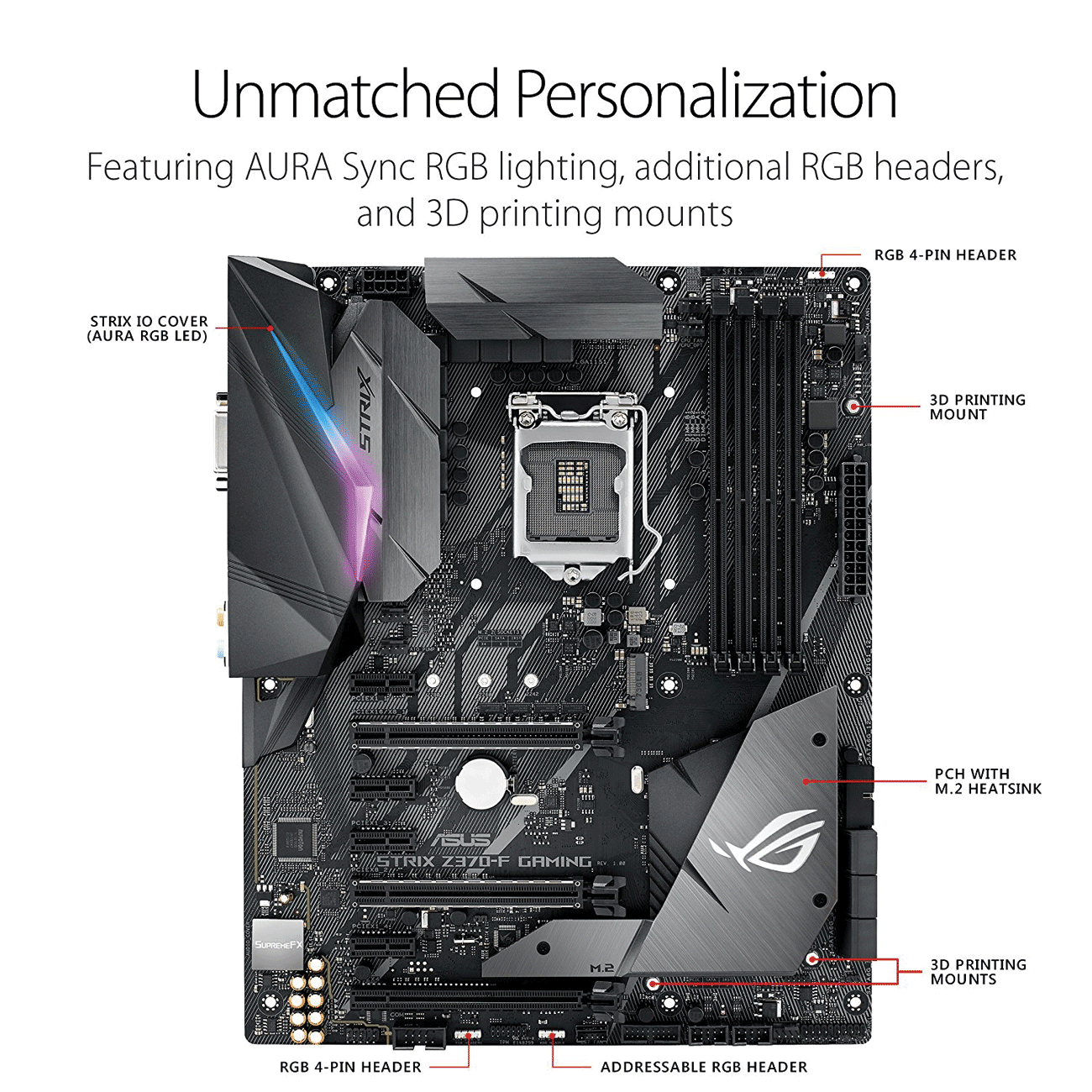 مادربرد ایسوس ASUS ROG STRIX Z370F GAMING