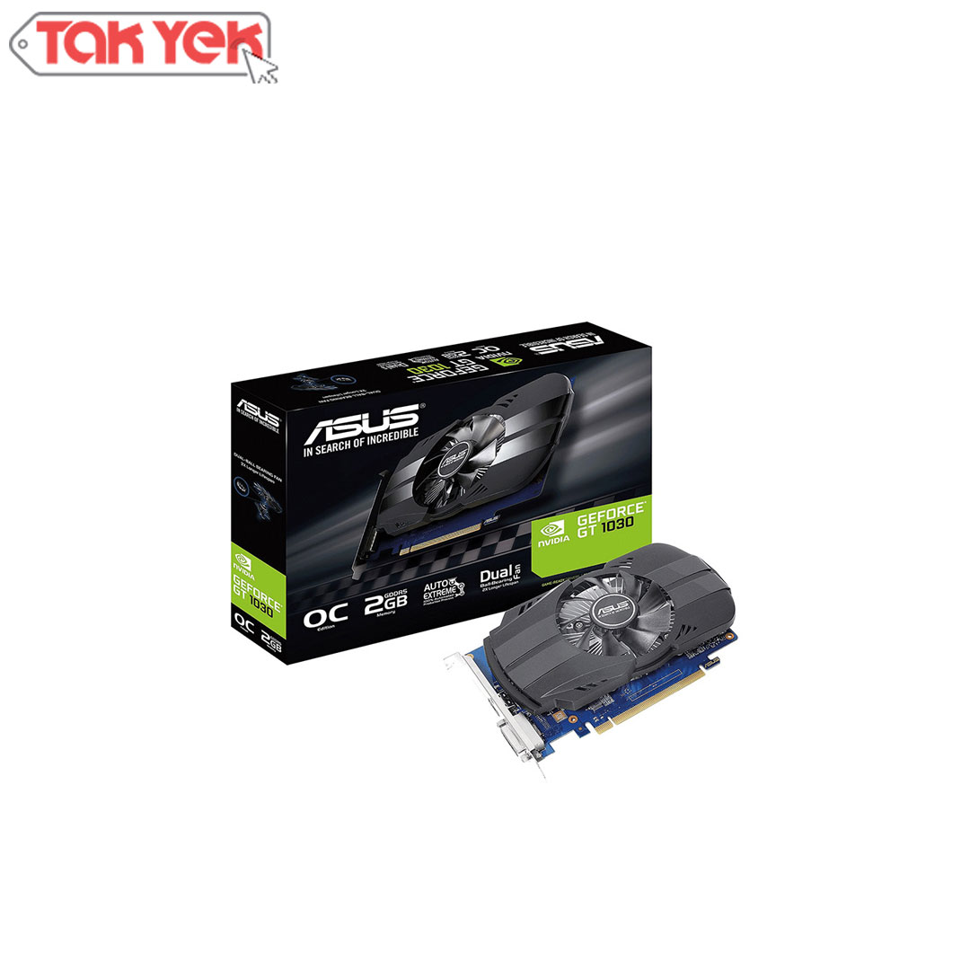 کارت گرافيک ایسوس ASUS GT 1030 2G PH D5
