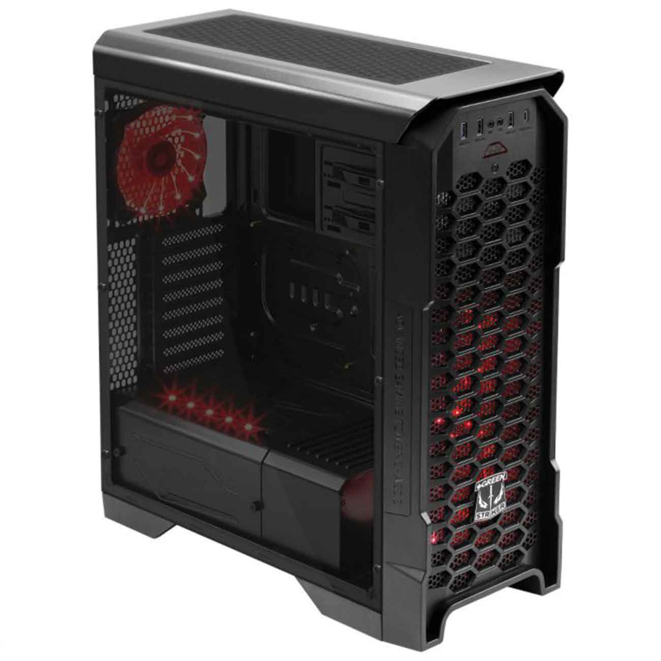 کیس کامپیوتر GREEN STRIKER