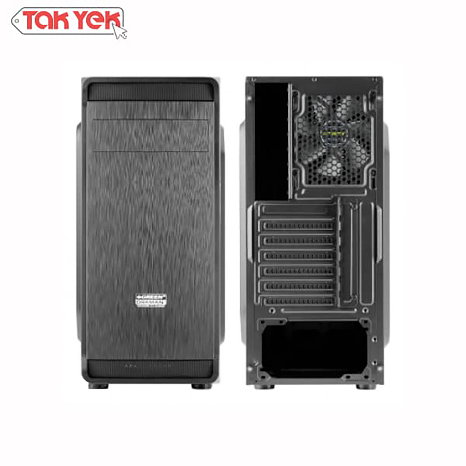 کیس کامپیوتر گرین GREEN ORAMAN Plus