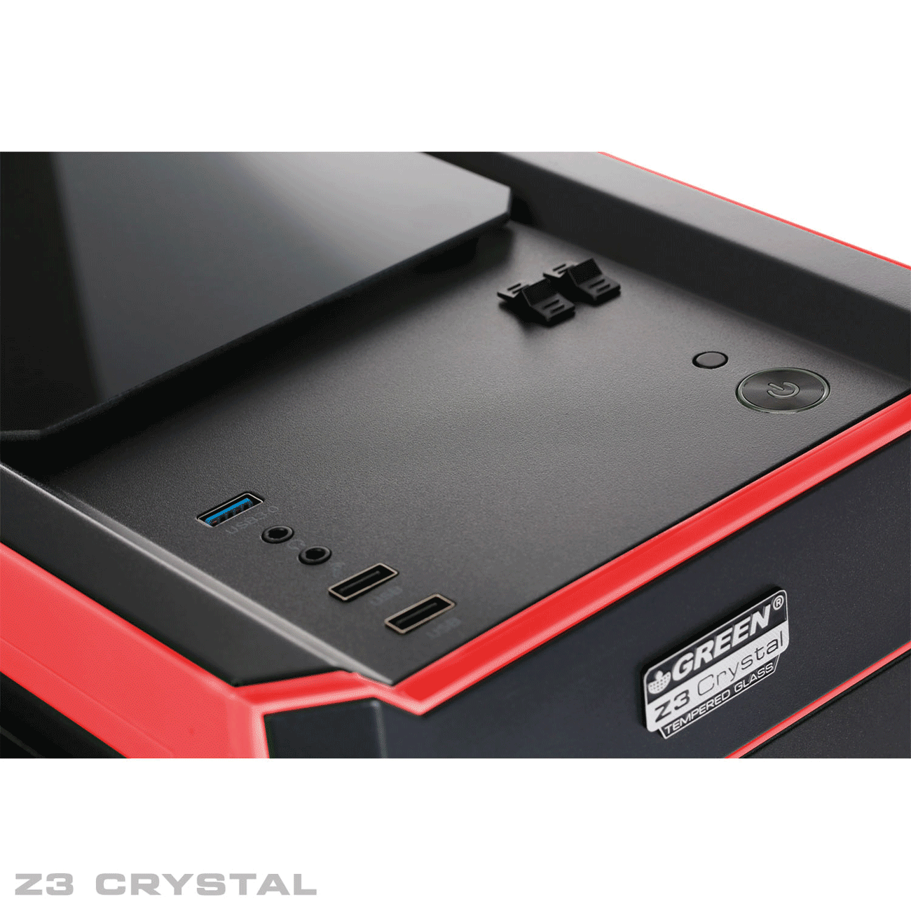 کیس کامپیوتر گرین GREEN Z3 Crystal