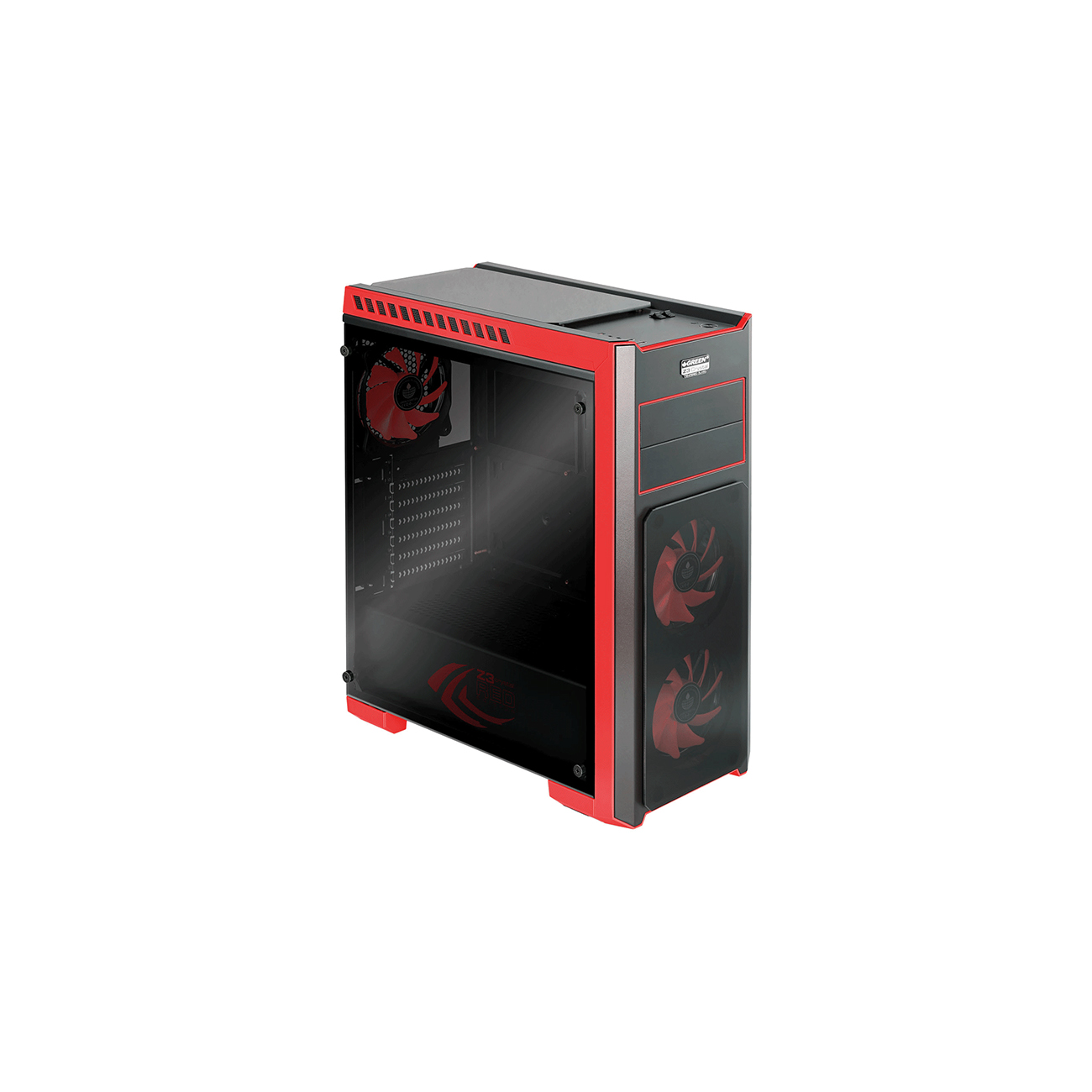 کیس کامپیوتر GREEN Z3 Crystal