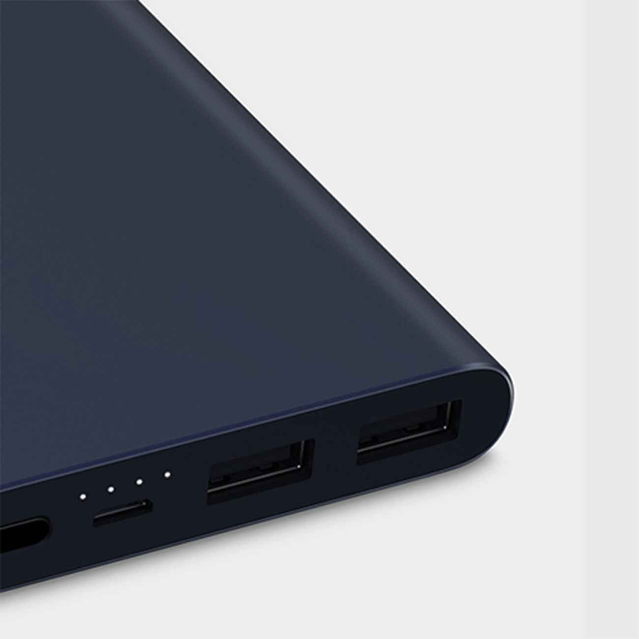 پاور بانک ۱۰۰۰۰ میلی آمپر ورژن ۲ شیائومی Xiaomi Mi v2 10000mAh Power Bank