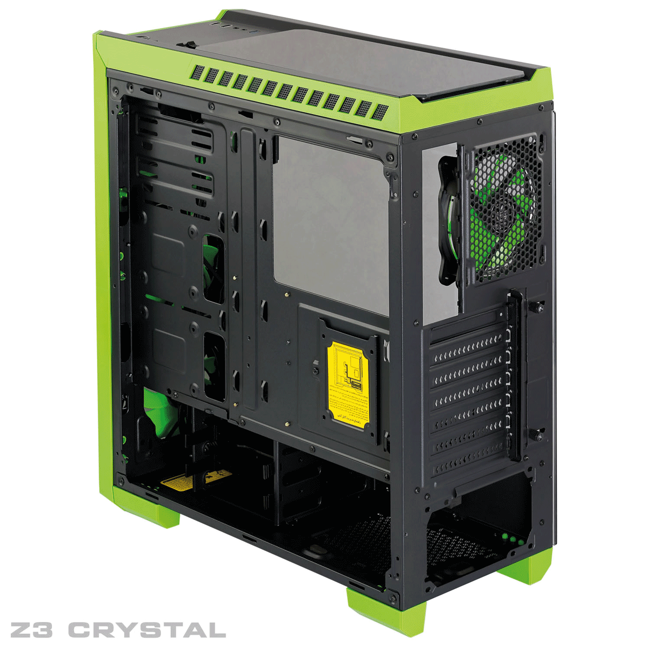کیس کامپیوتر گرین GREEN Z3 Crystal