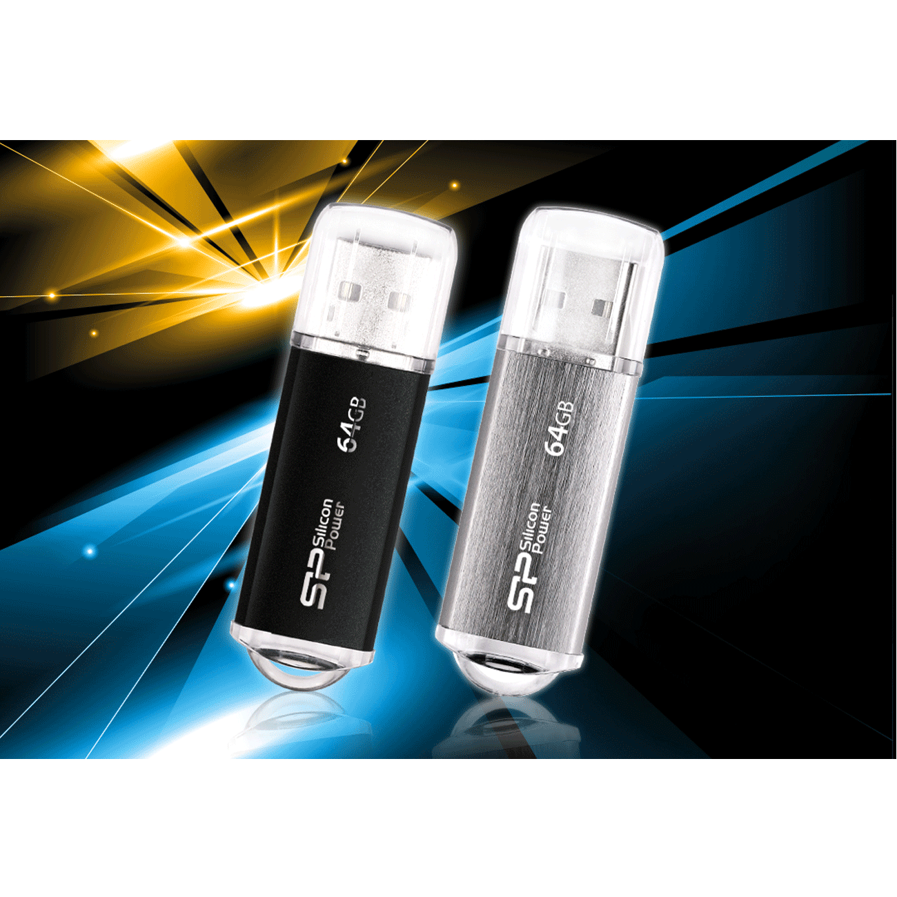 فلش مموری سیلیکون پاور Silicon Power Ultima II i Series USB 64GB