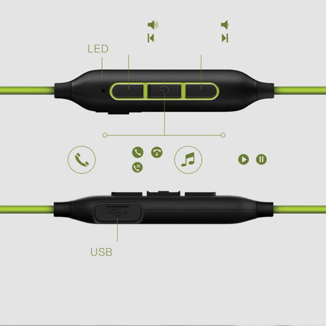 هندزفری بلوتوثی بوم پادز  Boom Pods 1More iBFree Headphones