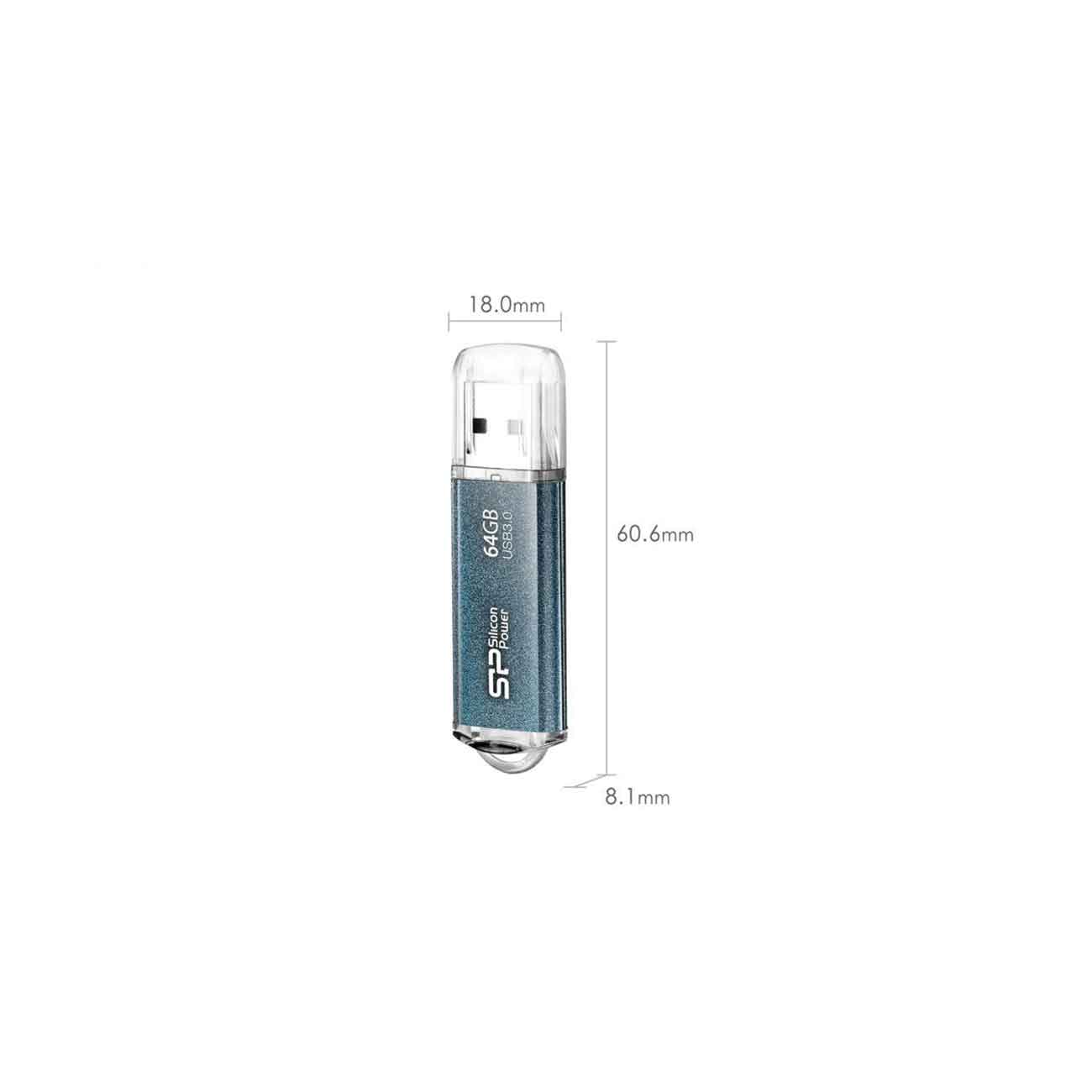 فلش مموری سیلیکون پاور Silicon Power Marvel M01 64GB