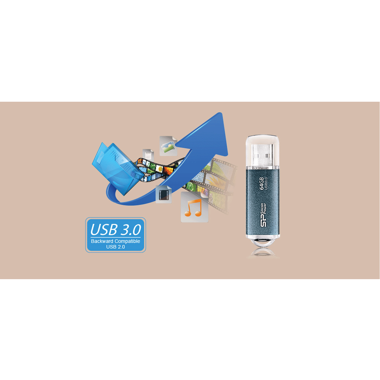 کول دیسک سیلیکون پاور Silicon Power Marvel M01 16GB