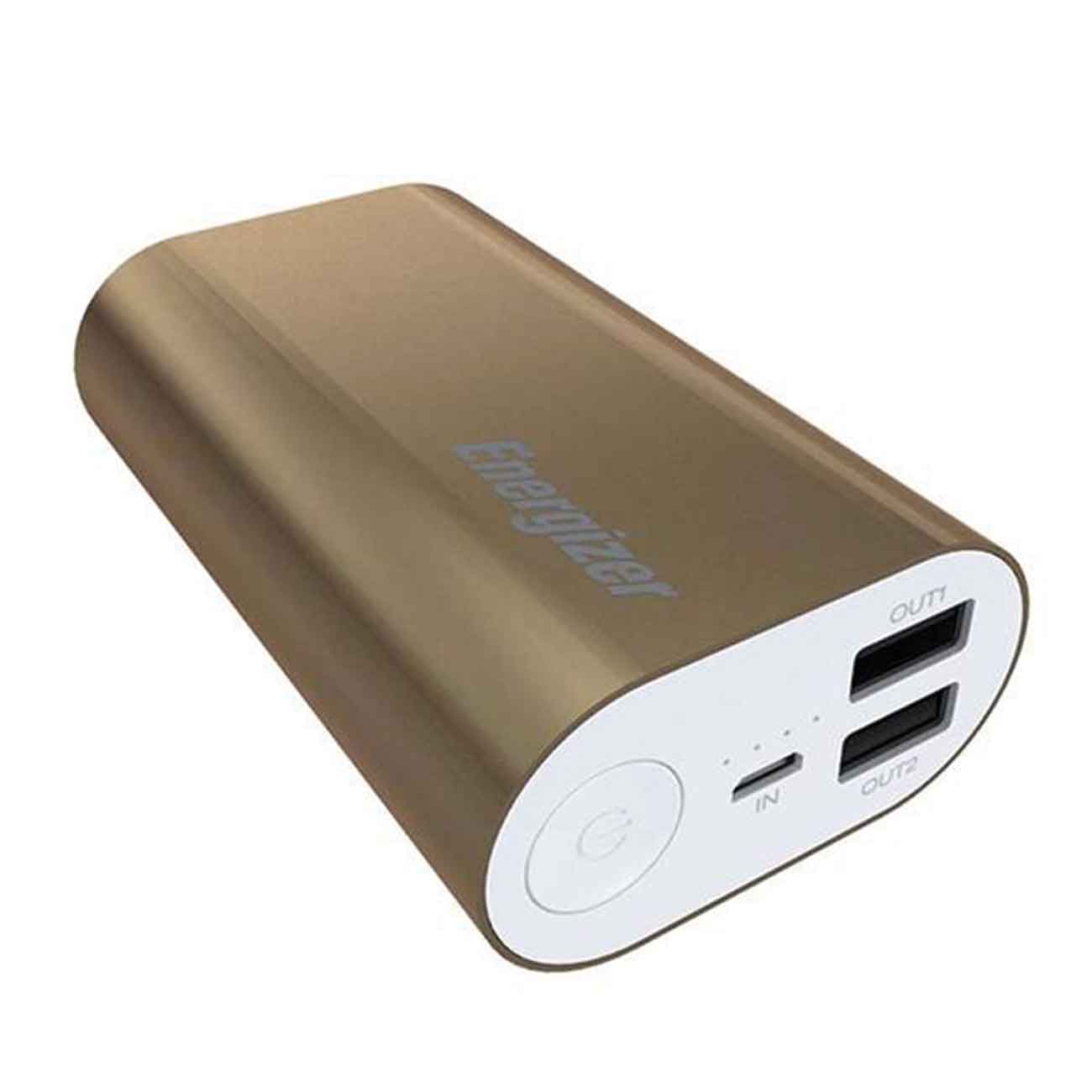 پاور بانک انرجایزر مدل UE10008 با ظرفیت 10000 میلی‌آمپرساعت Energizer UE10008 10000mAh Power Bank