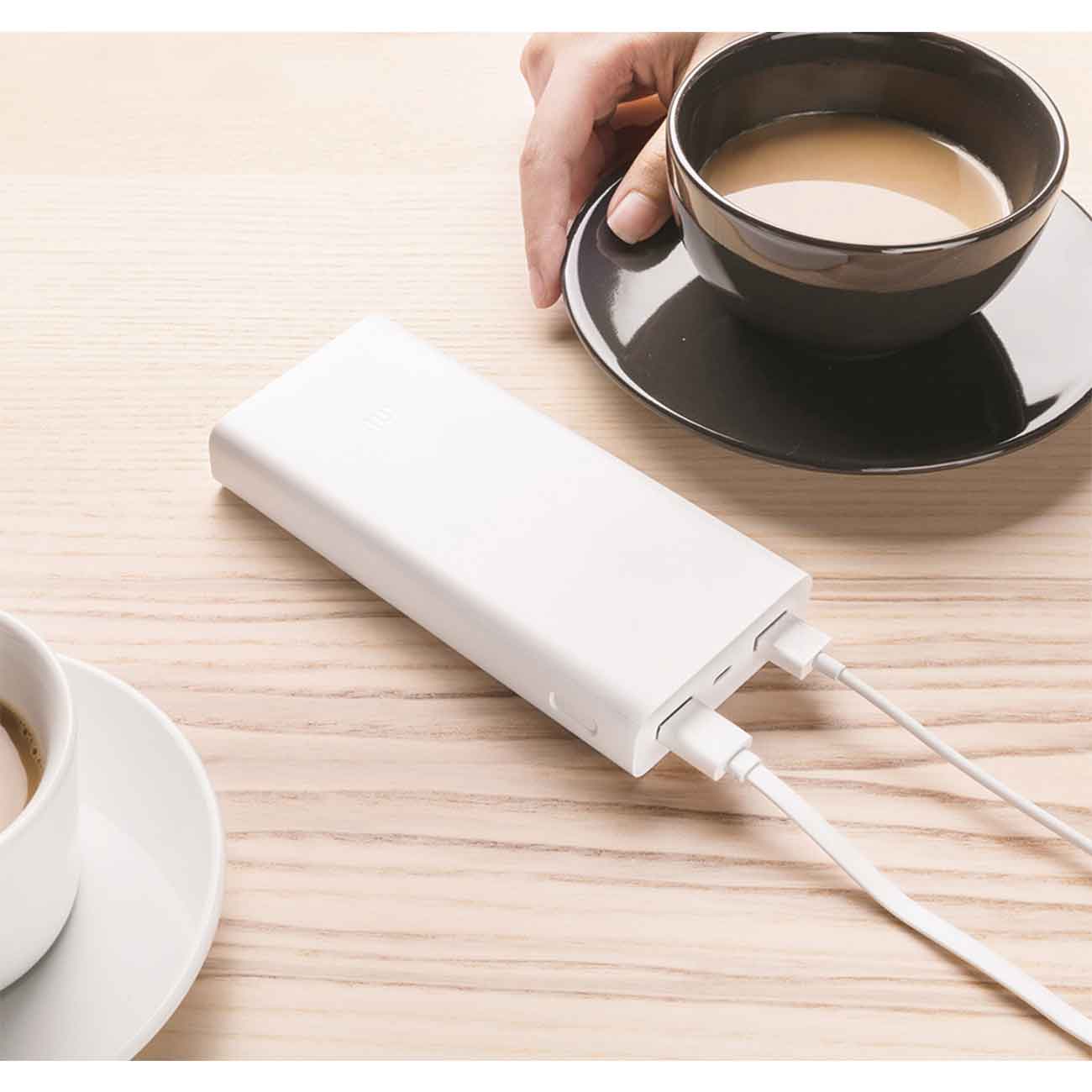 پاور بانک شیائومی مدل 2C ظرفیت 20000 میلی‌ آمپر ساعت Xiaomi 2C 20000mAh Power Bank