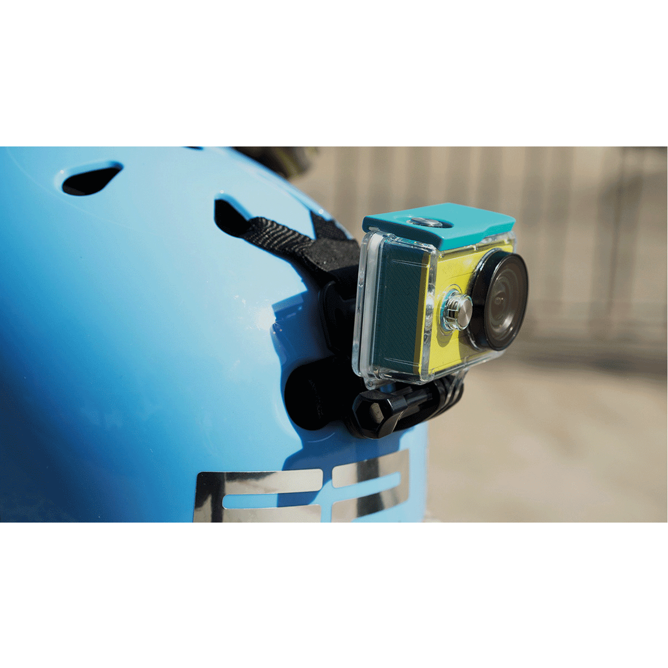 نگهدارنده دوربین ورزشی روی کلاه شیائومی Xiaomi Yi Action Camera Helmet Mount