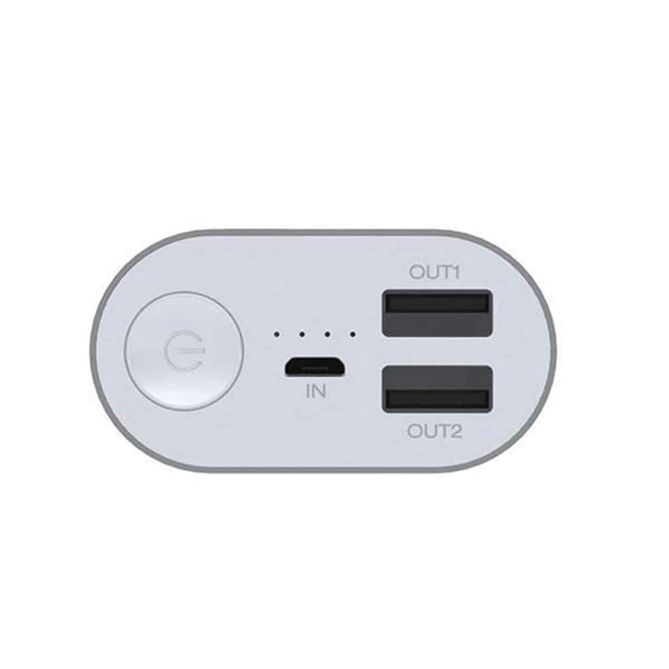 پاور بانک انرجایزر مدل UE10008 با ظرفیت 10000 میلی‌آمپرساعت Energizer UE10008 10000mAh Power Bank