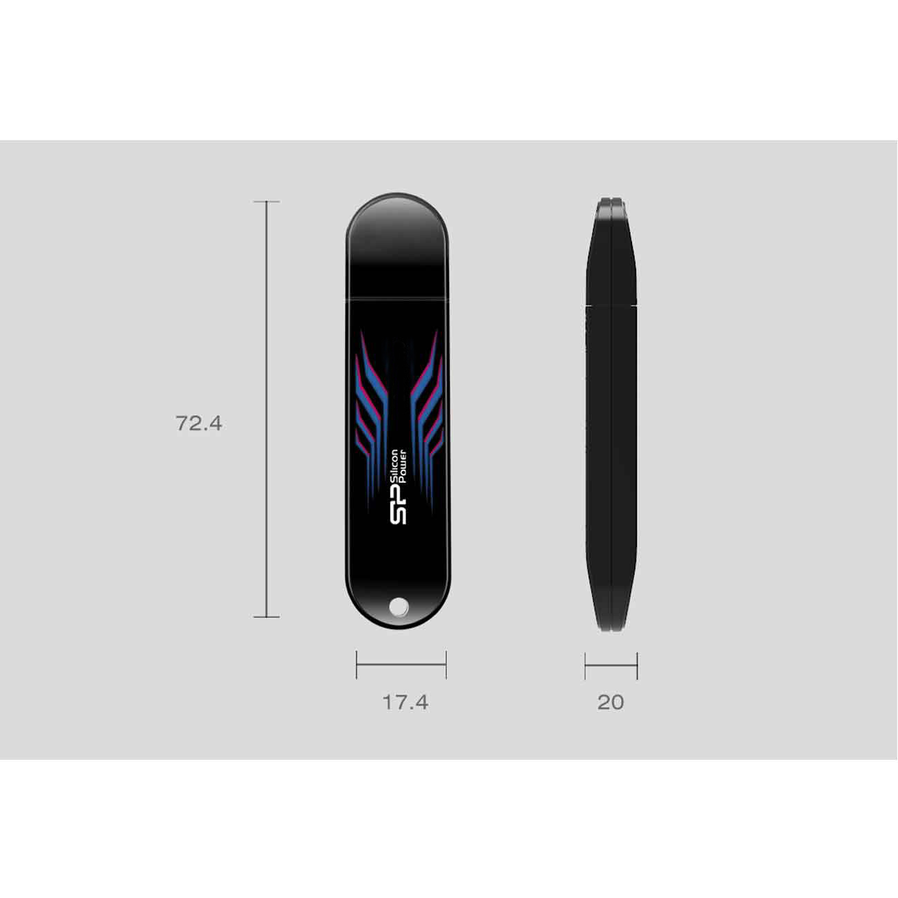 فلش مموری سیلیکون پاور Silicon Power Blaze B10 16GB