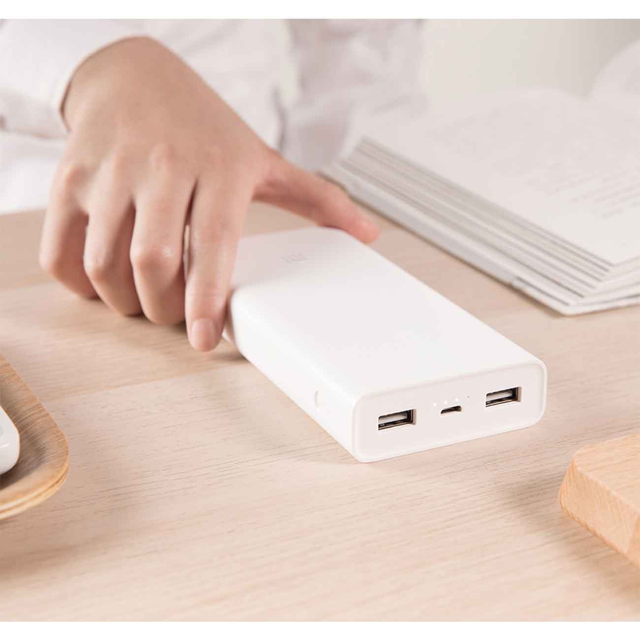 پاور بانک شیائومی مدل 2C ظرفیت 20000 میلی‌ آمپر ساعت Xiaomi 2C 20000mAh Power Bank
