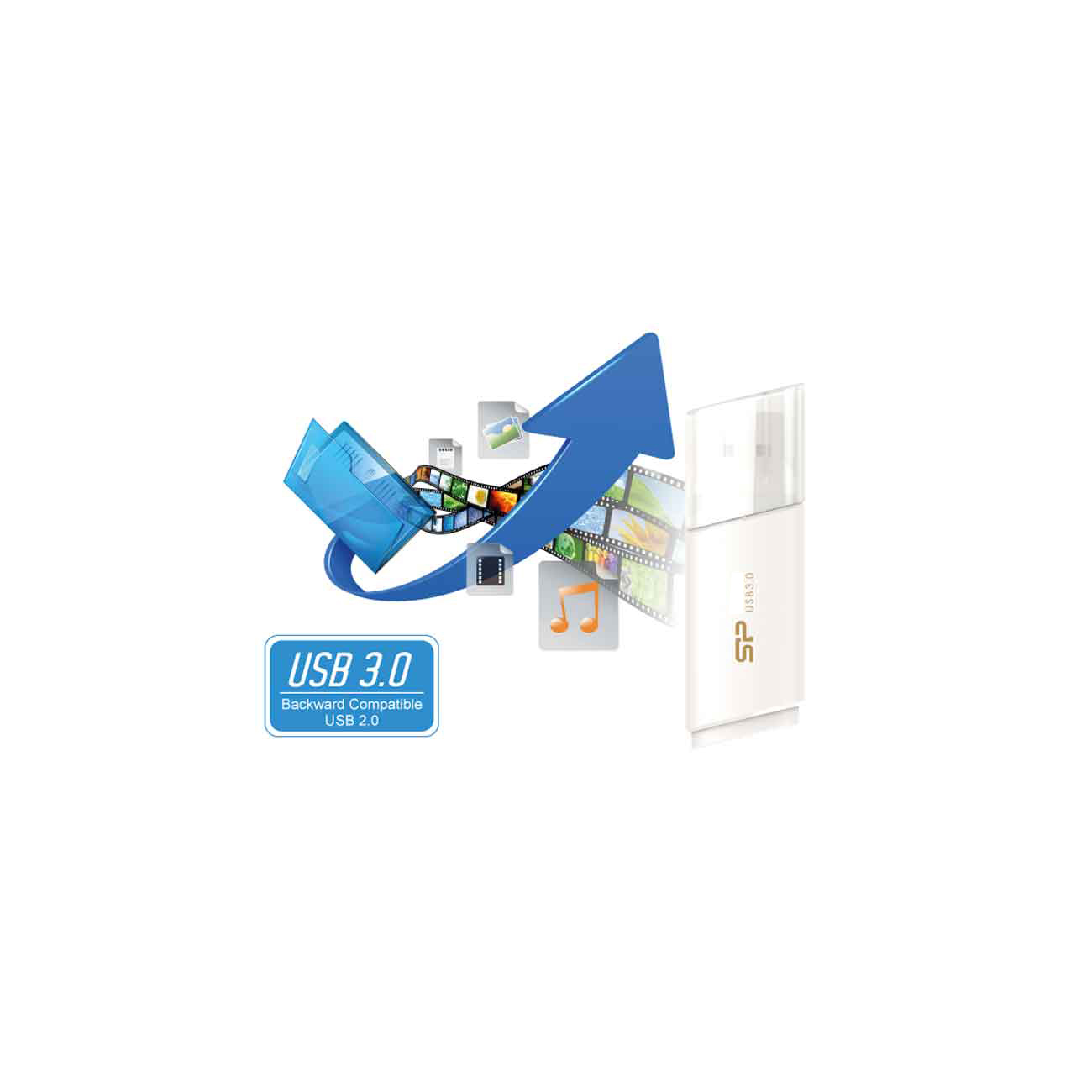 فلش مموری سیلیکون پاور Silicon Power Blaze B06 16GB