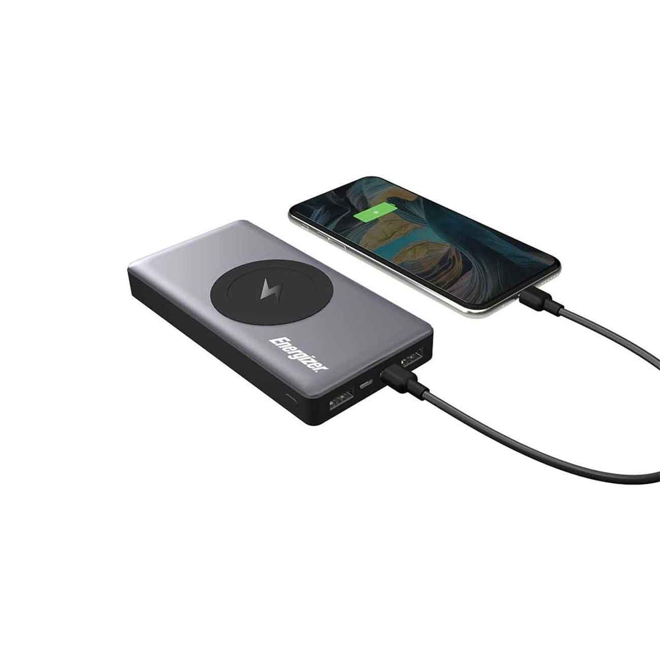 پاور بانک انرجایزر مدل QE10000 ظرفیت 10000 میلی آمپرساعت Energizer QE10000 10000mAh Power Bank