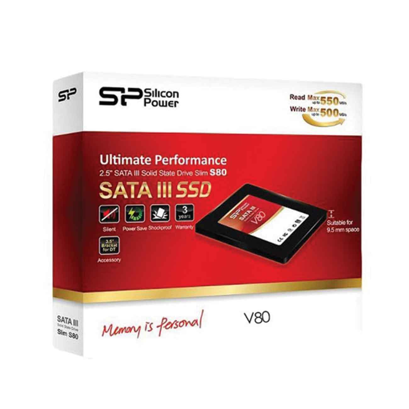 اس اس دی سیلیکون پاور SILICON POWER 240GB V80