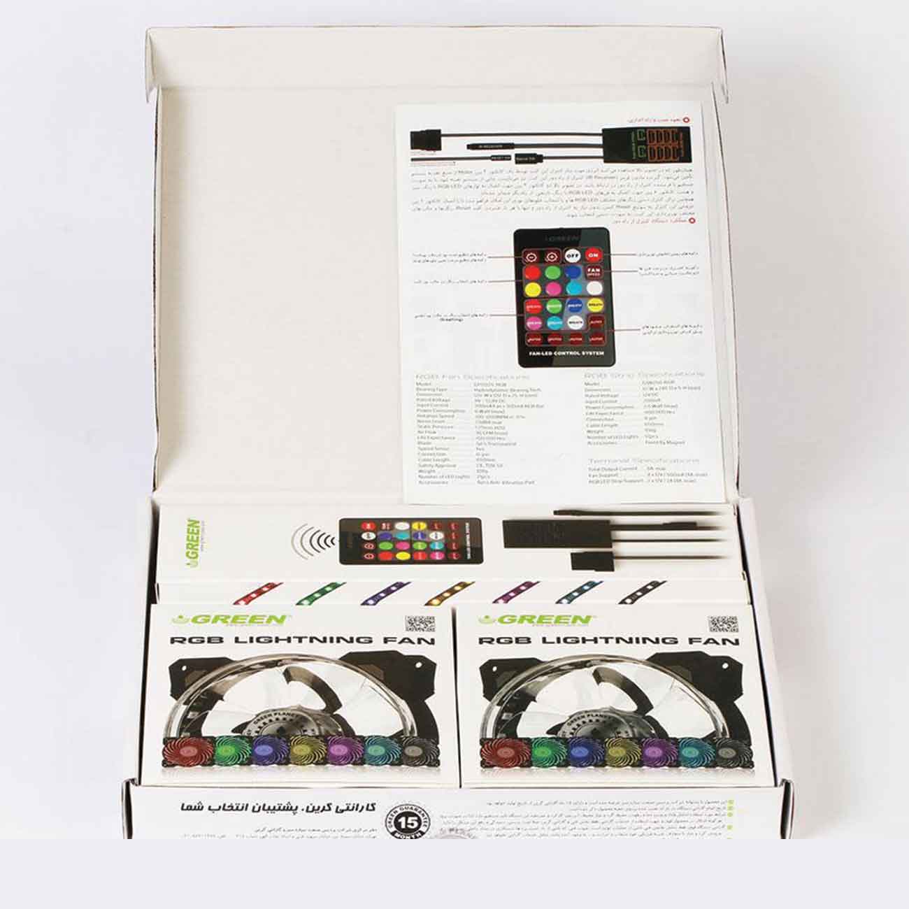 کیت RGB گرین Green RGB Lightning Kit