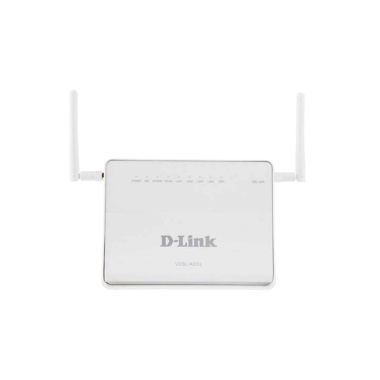 مودم روتر دی لینک DSL-224 Wireless N300Mbps