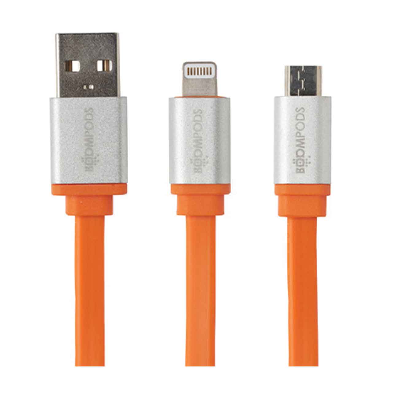 کابل شارژ اندروید BOOMPODS Flatline