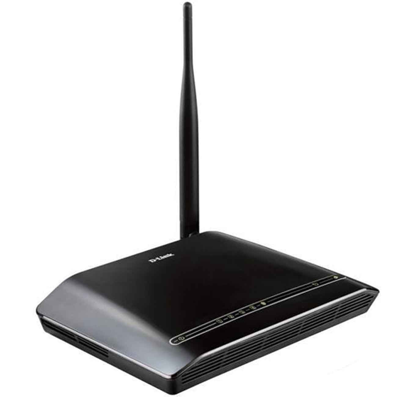 مودم روتر دی لینک DSL-2730U N150 ( بیسيم چهار پورت 1 آنتن +ADSL2 )