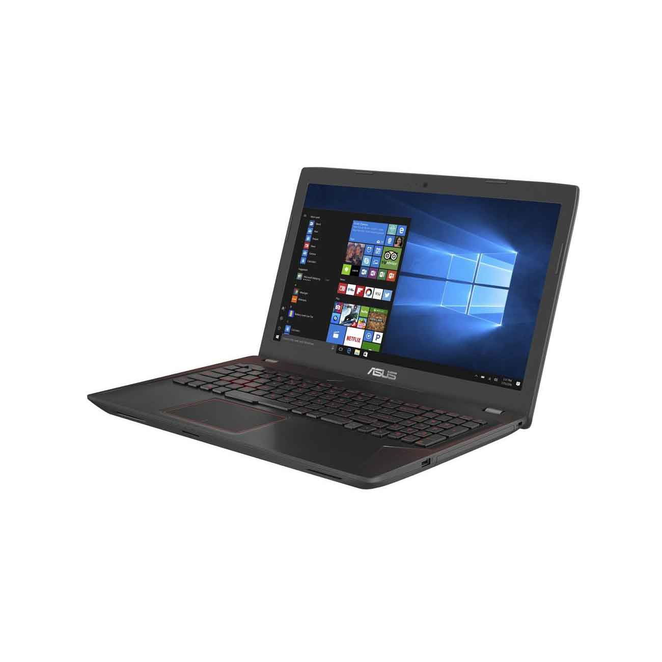 لپ تاپ ایسوس Asus FX553VE پردازنده i7 7700HQ رم 16GBحافظه داخلی 2T+128GB