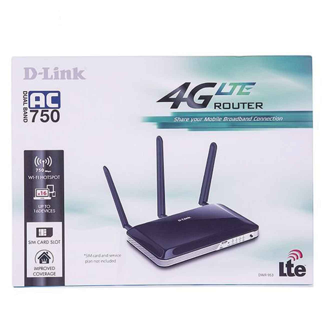 مودم روتر دی لینک رومیزی DWR-953 4G