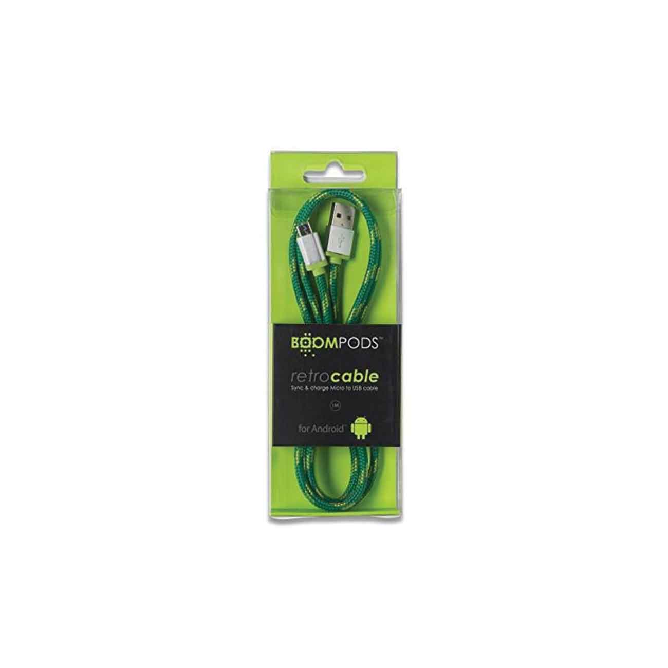 کابل شارژ بوم پادز BOOMPODS RETRO cable android 1m