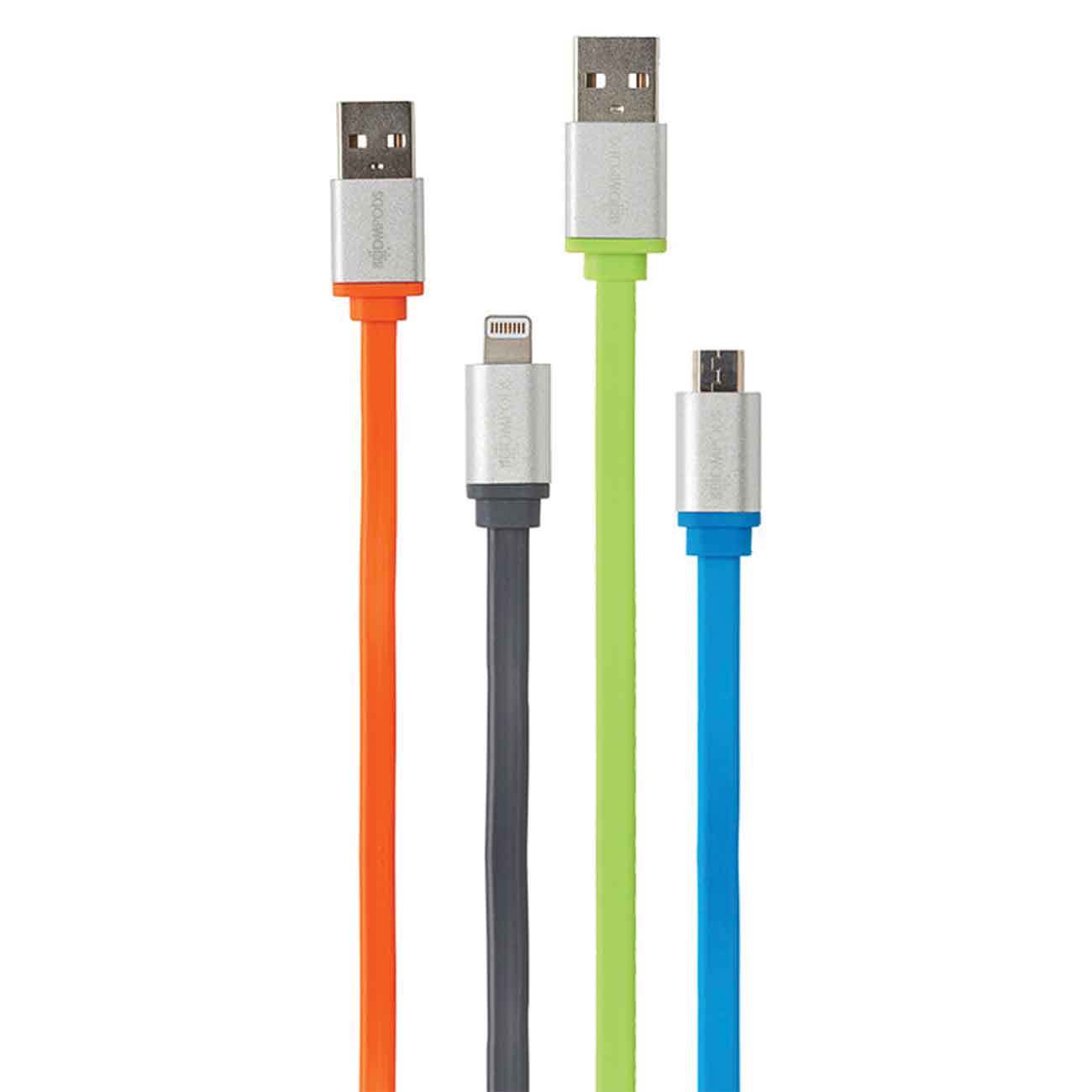 کابل شارژ اندروید بوم پادز BOOMPODS Flatline cable Android 1M