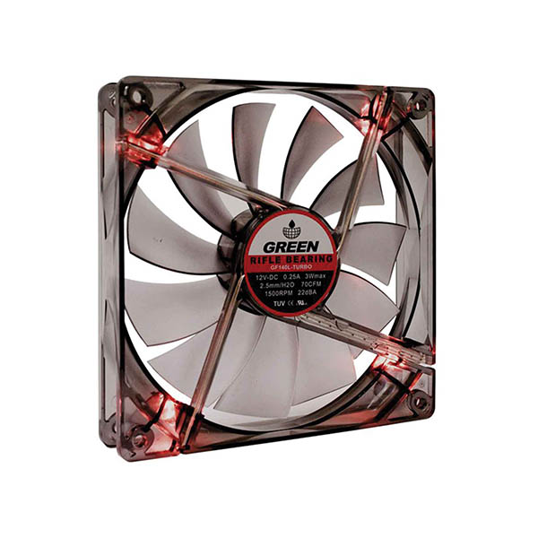 فن کیس گرین Green GF140L-Turbo LED