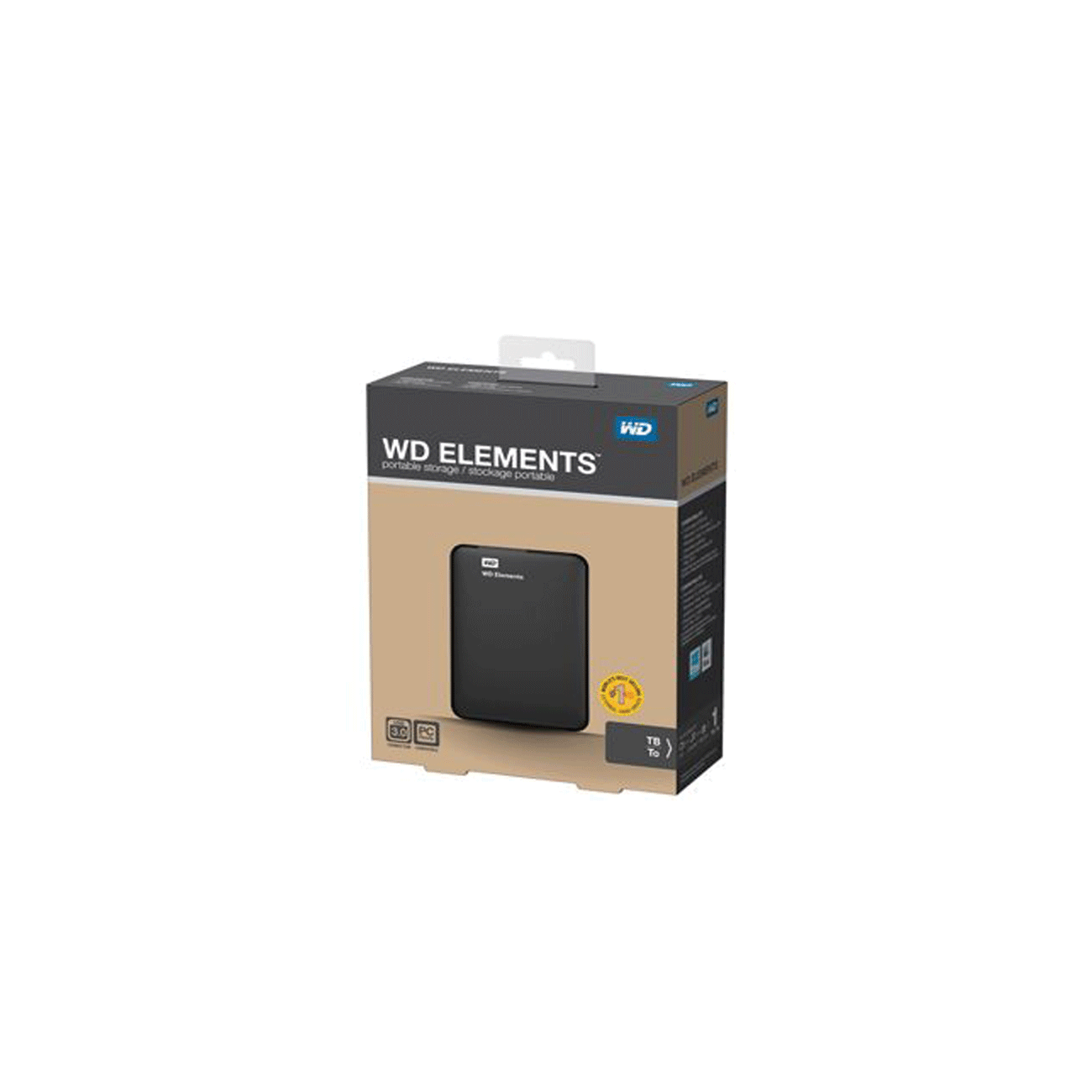 هارد دیسک اکسترنال وسترن elements-1T