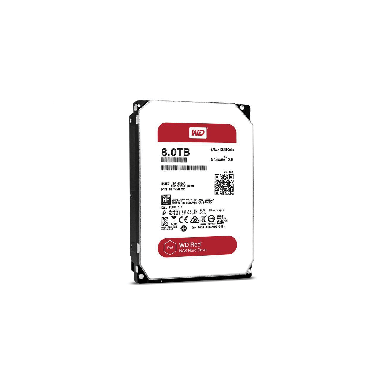 هارد دیسک اینترنال وسترن (8T (Red WD