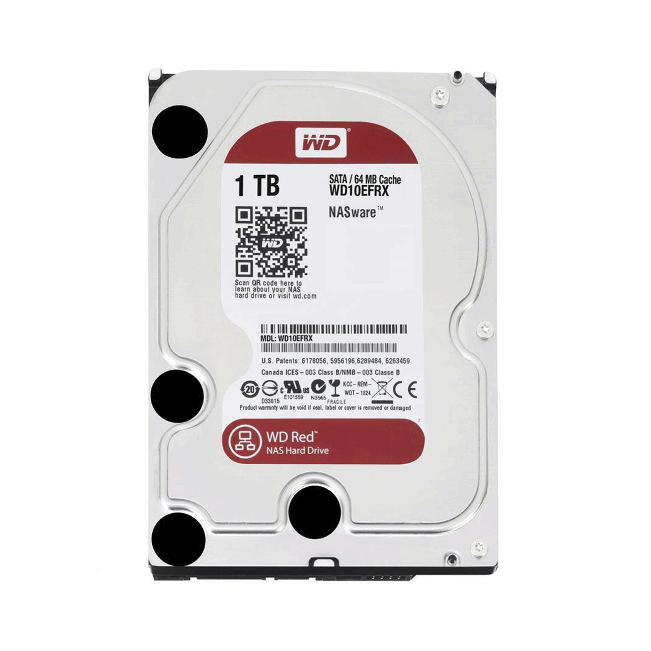 هارد دیسک اینترنال وسترن (1T (Red WD