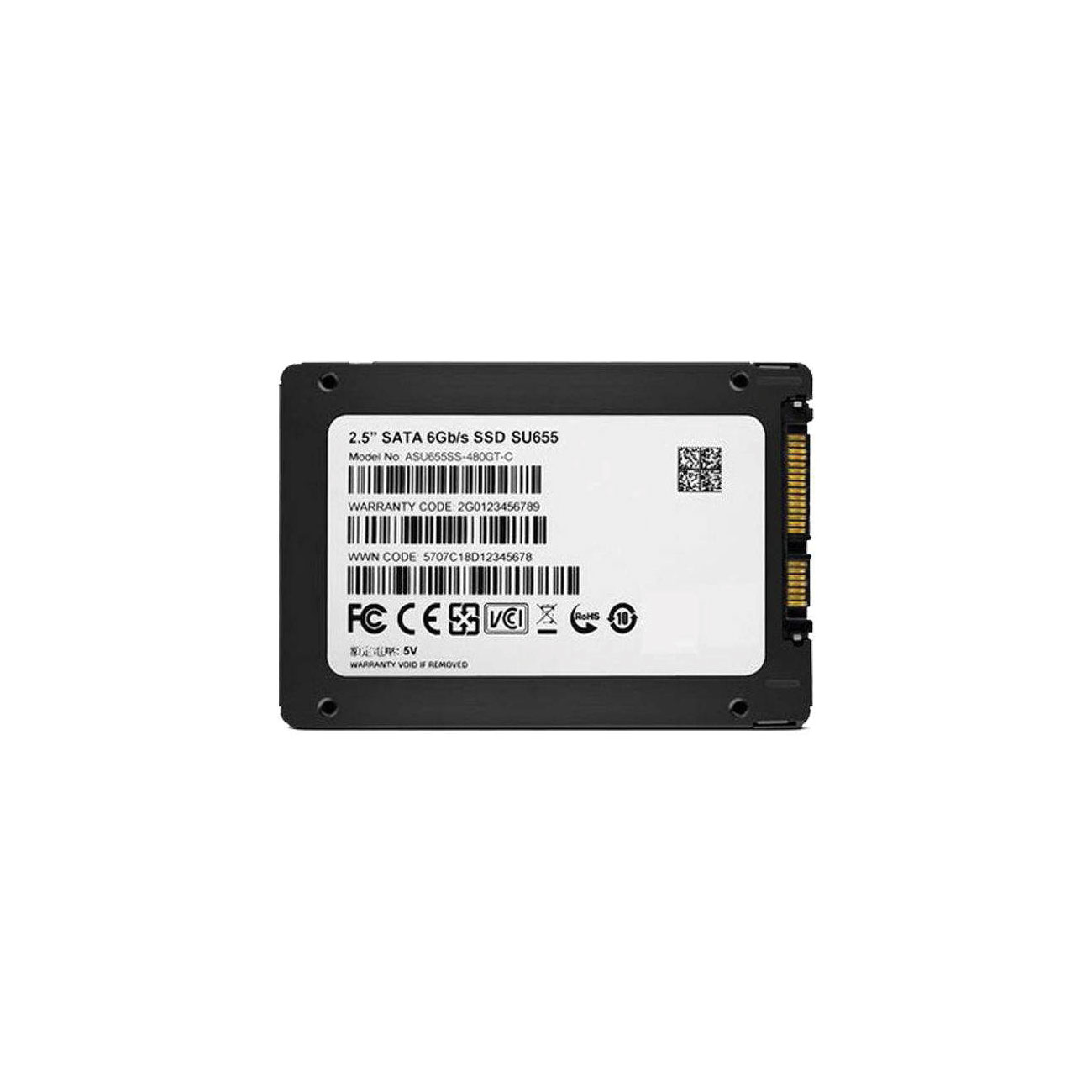 هارد دیسک اینترنال ای دیتا SSD ADATA SU655 120GB