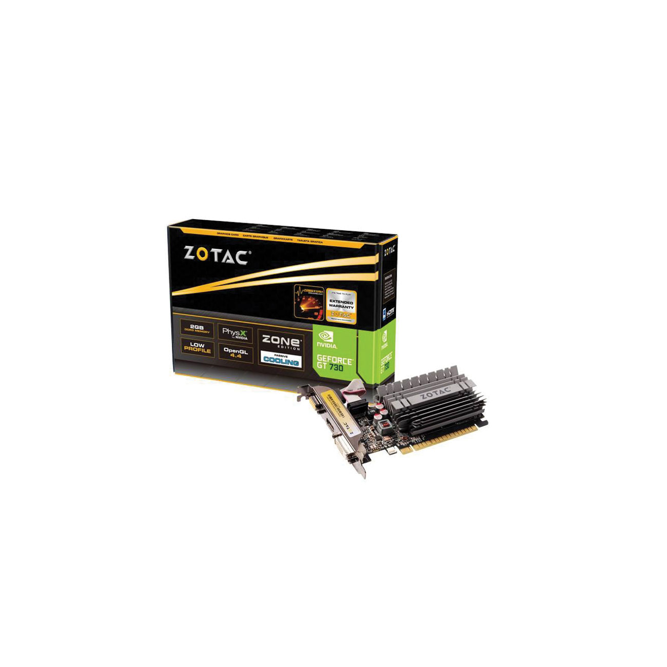 کارت گرافيک ZOTAC GT 730 2G