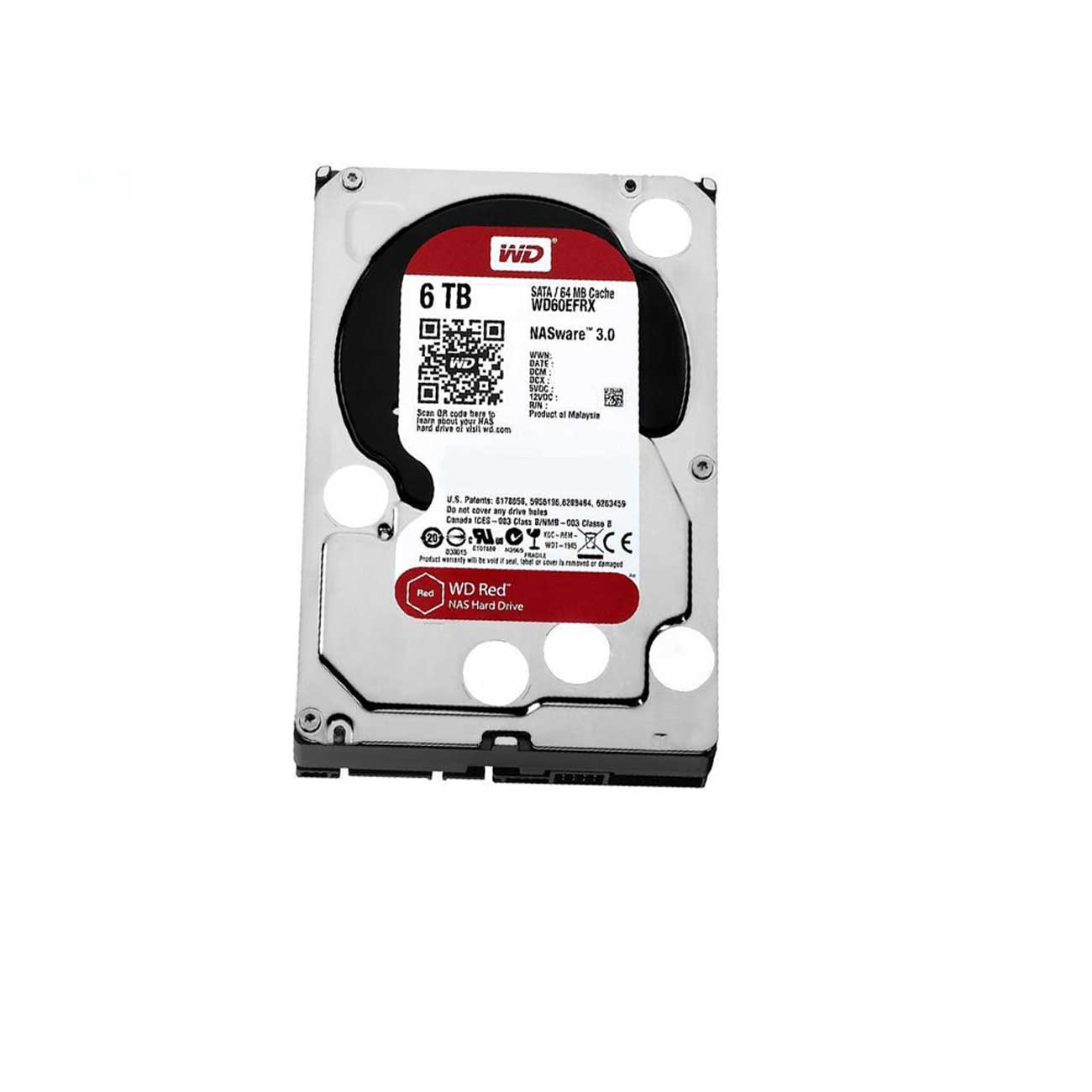 هارد دیسک اینترنال وسترن (6T (Red WD