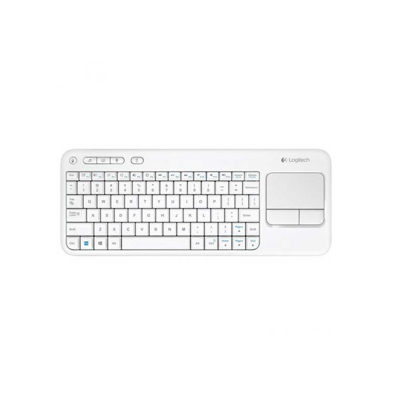کیبورد بی سیم لاجیتک TOUCHPAD K400 PLUS RF