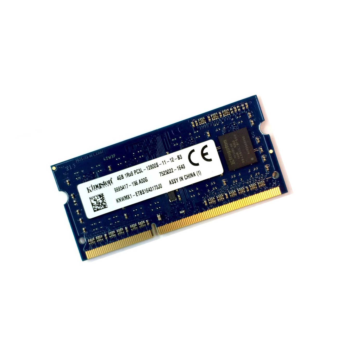 رم لپ تاپ کینگستون DDR3L PC3L 1600 4GB