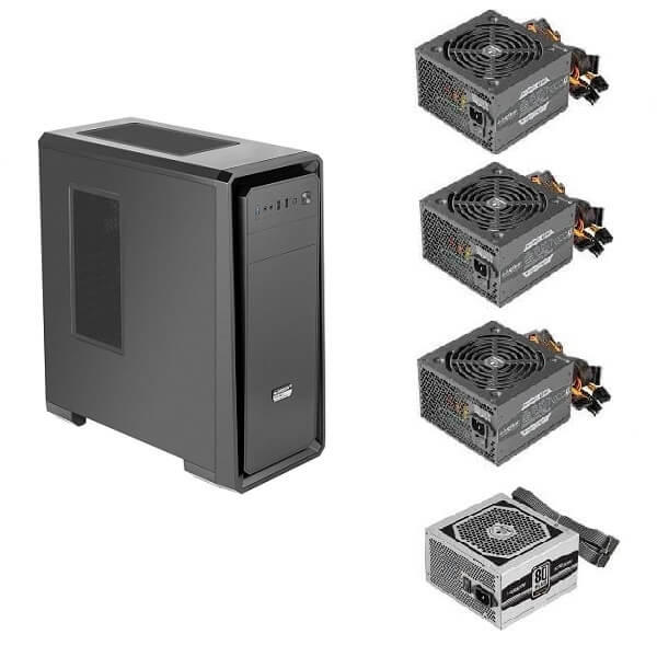 باندل کیس گرین Pars evo و منبع تغذیه گرین