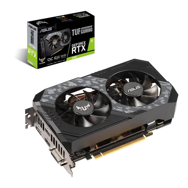 کارت گرافیک RTX2060 TUF O6G GAMING D6