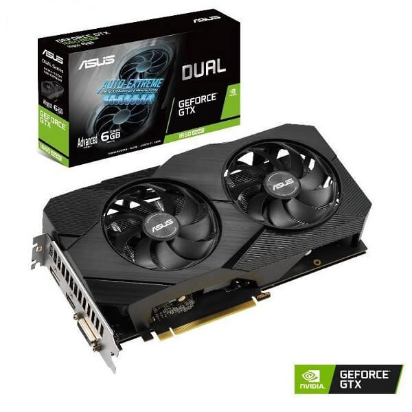 کارت گرافیک ASUS DUAL GTX1660 O6G EVO D5