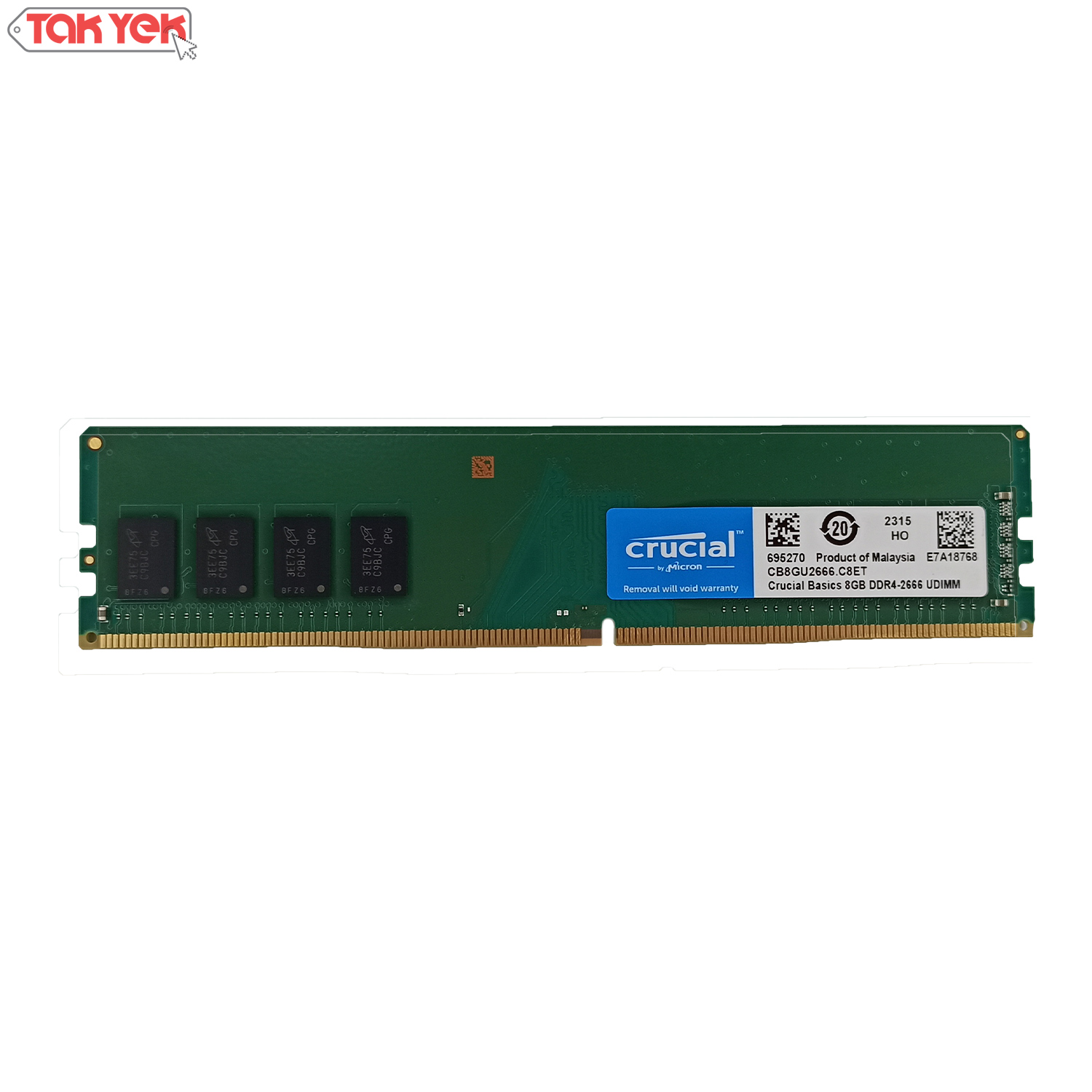 Crucial 8GB 2666 DDR4